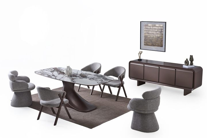 Titan Bronz Yemek Odası