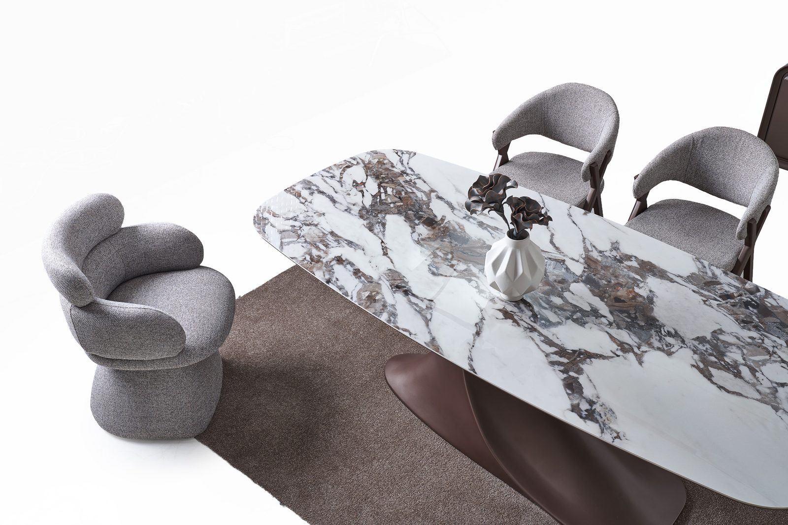 Titan Bronz Yemek Odası — fotoğraf 18