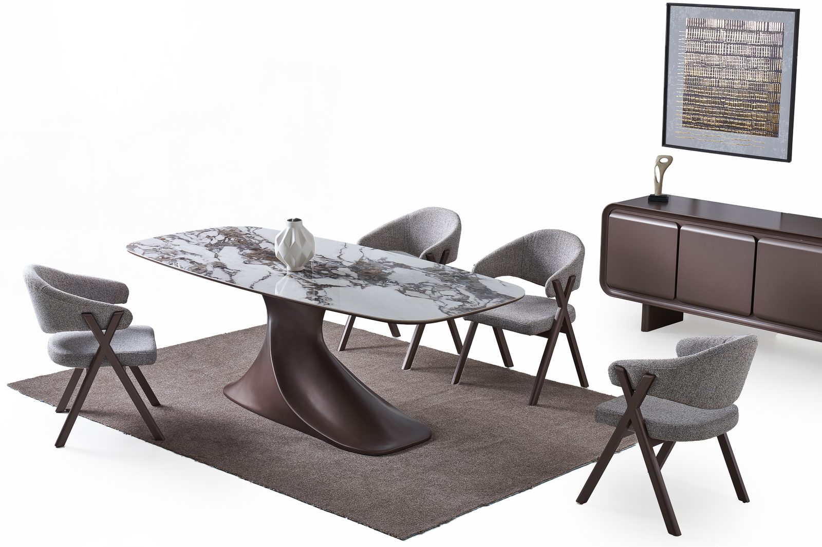 Titan Bronz Yemek Odası — fotoğraf 20