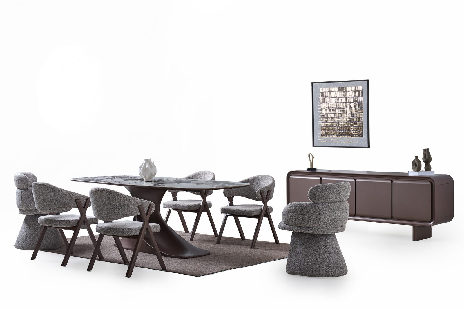 Titan Bronz Yemek Odası — fotoğraf 22