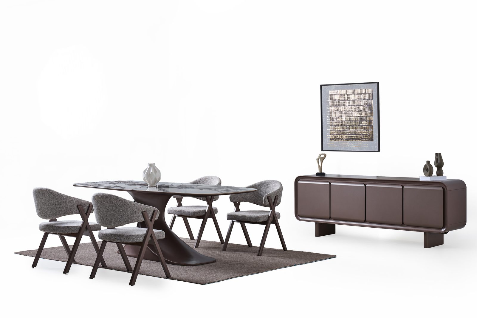 Titan Bronz Yemek Odası — fotoğraf 23