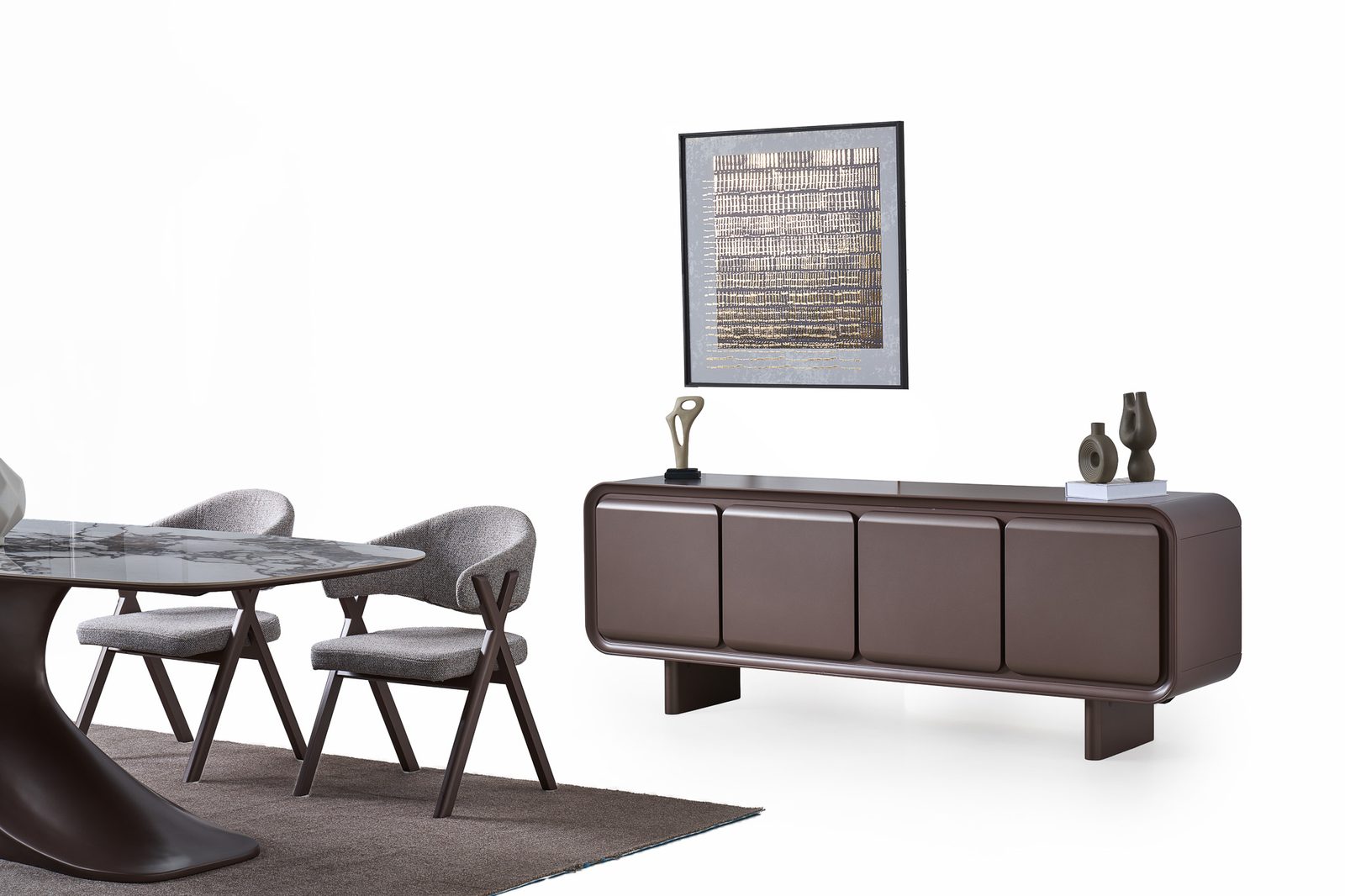 Titan Bronz Yemek Odası — fotoğraf 25